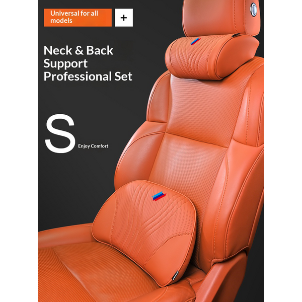 NOUVEAU Appuie-tête de voiture, support lombaire respirant, coussin de nuque et de taille pour BMW X1 X3 X5 X7 E46 E60 G10 G30 F10 F30