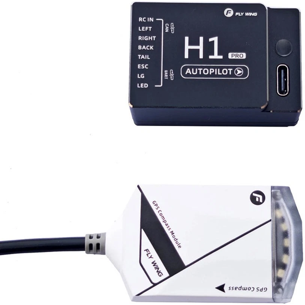 Contrôleur de vol gyroscopique FLYWING H1 PRO avec GPS pour hélicoptère RC 450~700