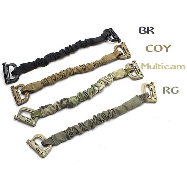 Accessoires tactiques, attache de rétention pour armes, cordon de sécurité, sangle fixe