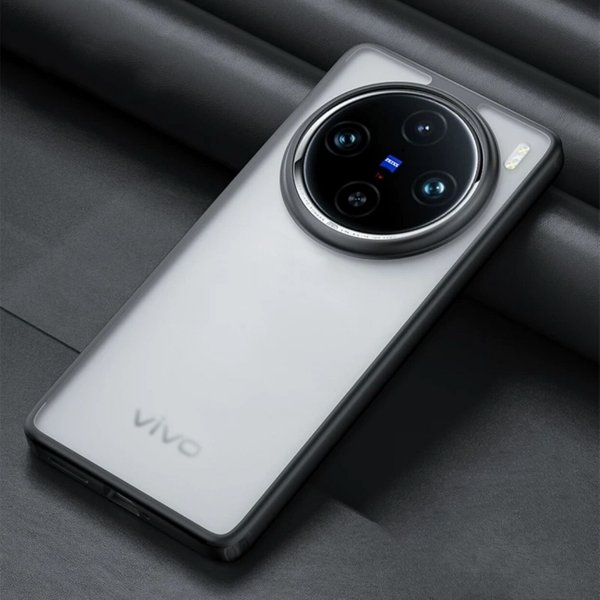 Für vivo x100 pro Fall transparente Abdeckung für vivo x 100 x100pro x90pro gepanzerte stoß feste klare Stoßstange Anti klopf Kristall Funda