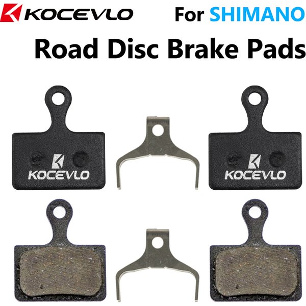 Kocevlo 2 Pair Road Disc Brake Pads for SHIMANO Flat Mount Road Disc Caliper L03A R9170 R8070 7020 GRX