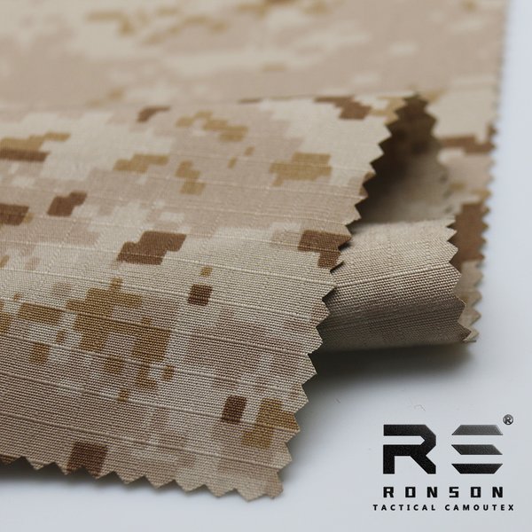 Bestseller 50% Nylon 50% Baumwolle Ripstop-Stoff AOR1/AOR2 Tarnmuster NYCO5050 Taktischer Stoff für Uniformen Auf Lager