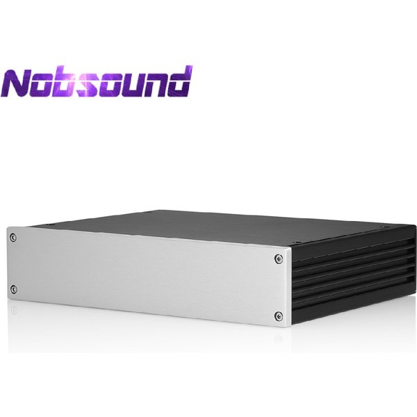 Nob sound voll aluminium gehäuse für diy verstärker/dac verstärker chassis w280 × d212 × h60mm