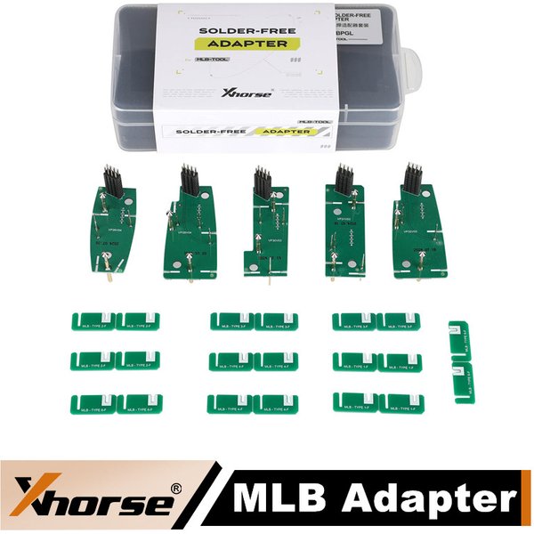 Xhorse XDMLBPGL MLB Tool Lötfreier Adapter-Kit unterstützt das Hinzufügen von Schlüsseln für MLB-Modelle, funktioniert mit MLB-Tool für Key Tool Plus Pad/VVDI2.