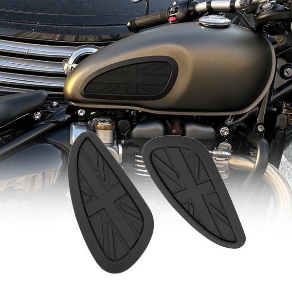 Universal Motorrad Anti-slip Tank Pads Kraftstoff Gas Knie Grip Traktion Pads Schutz Aufkleber Seite Aufkleber Für Triumph T100 t120