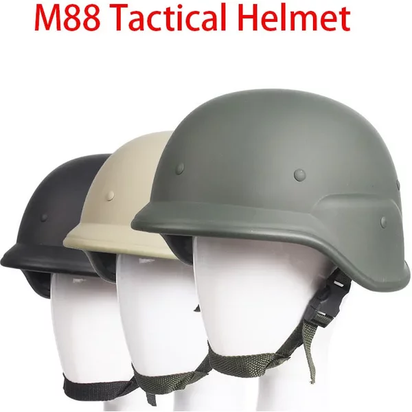 Taktische Ausrüstung M88 ABS Kunststoff Schutzhelm Fiberglas Explosionsgeschützter Helm mit Memory-Schaum, geeignet für das Training