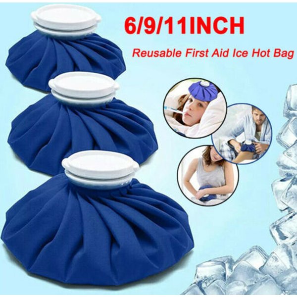 Reusable Various Sizes Medicla Ice Pack for Knee Head Leg Breathable Material Cooler Bag Pain Relief Injury Care Cold Therapy