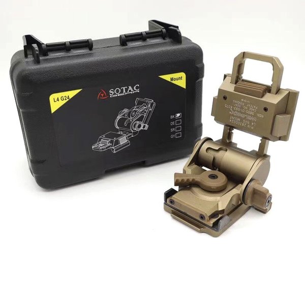 Sotac L4 G24 L4G24 NVG Wilcox uchwyt wspornika do montażu na PVS15 PVS18 noktowizor teleskopowe siedzisko akcesoria do szybkiego demontażu