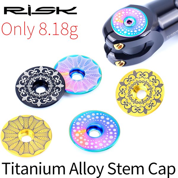 RISK – vis de tige de vélo en titane M6x30mm, 1 jeu de boulons de tige de guidon, pièces de bicyclette