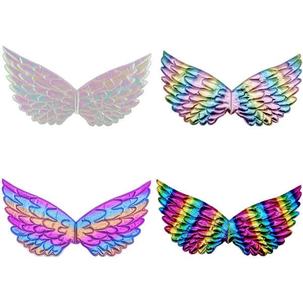 Mädchen Jungen Geburtstag Einhorn Party Dekor Regenbogen Unicornio Flügel Stirnband Kinder Cosplay Liefert Junge Mädchen Baby Dusche Dekorationen