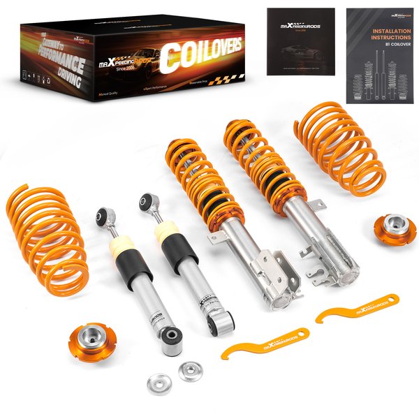 Straßen-Gewindefahrwerk-Kit für Fiat 500 1.0 1.2 1.3 1.4 Abarth (07-19)