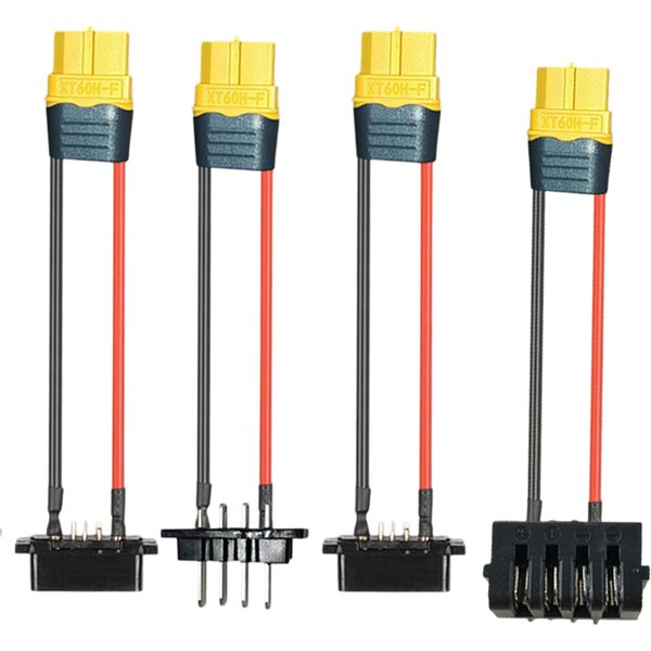 Connecteur de décharge de batterie pour Hailong, 4 broches, 5 broches, câble de batterie de vélo mâle et femelle, accessoires de vélo électrique Count60