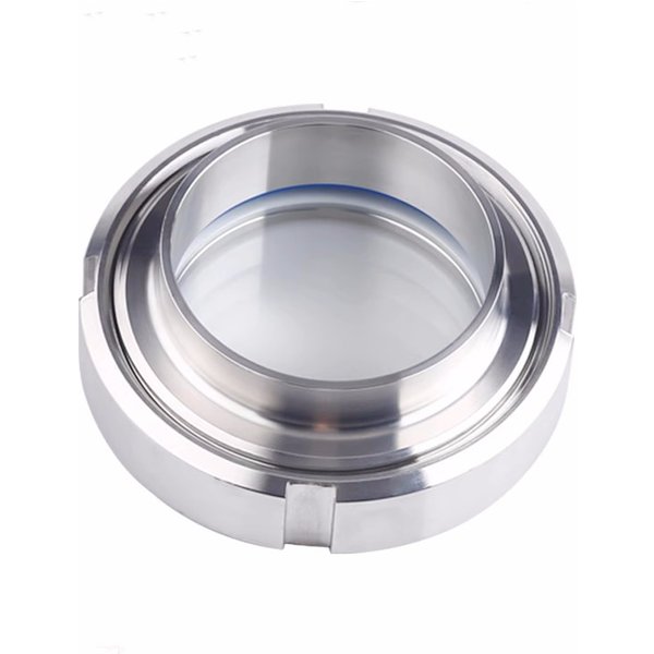 1Pcs 25Mm-108Mm Sanitary Sight Glass Diopter Stainless Steel SS304 Circular Viewing Sight Glass