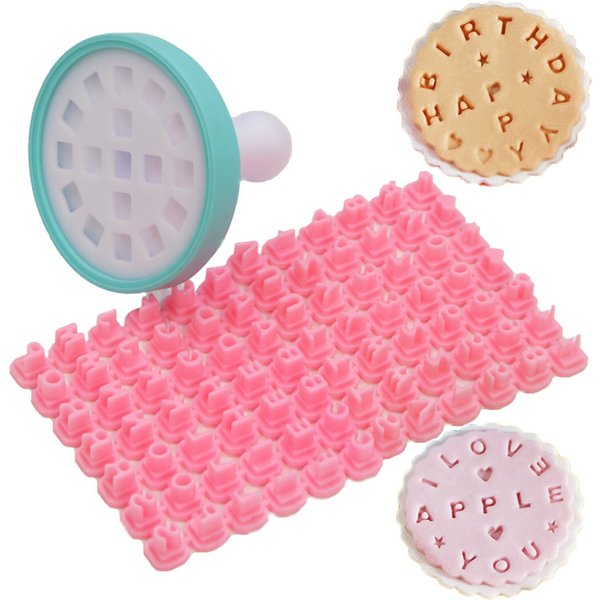 Pottery Tools Ceramic Clay Alphabet Number Symbols Letter Name Stamp Impress Embosser Set Cookie Press Stamps Print
