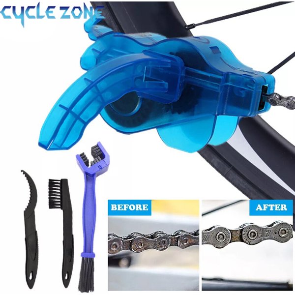 JOClean-Nettoyeur de brosse de vélo, ensemble d'outils de lavage de vélo, outils de réparation de vélo, EquiGear Grunge