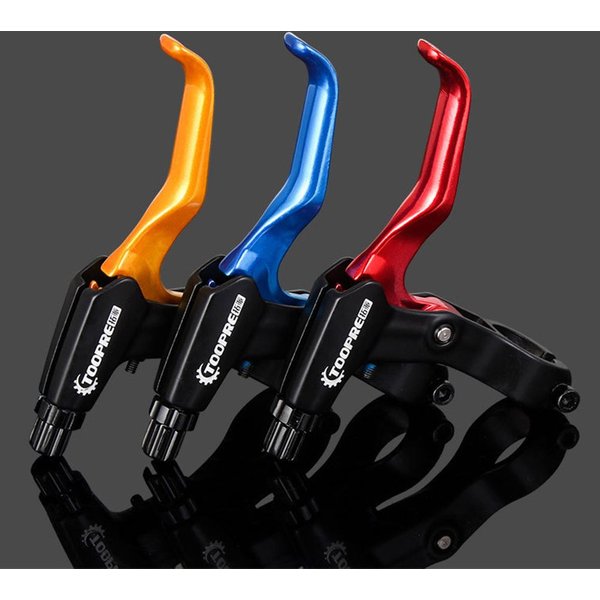 Poignée de frein ultralégère en alliage d'aluminium pour vélo, 1 paire, levier V/disque de haute qualité pour BMX et VTT