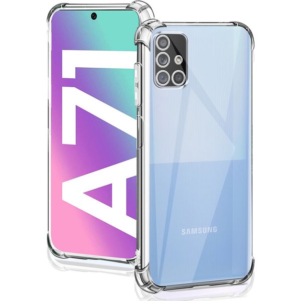 For Samsung Galaxy A71 4G Case Silicone Soft Shockproof Transparent Cover For Samsung A71 Clear Case For Samsung A71 Funda Coque