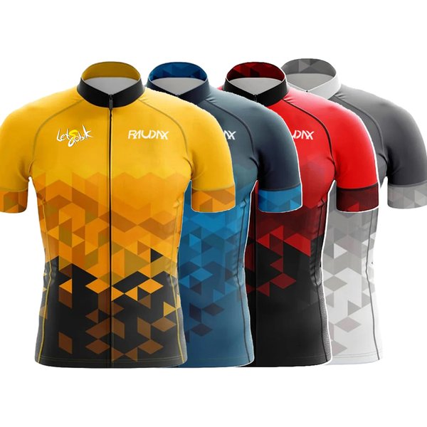 Lets Gobik Herren-Radtrikot Raudax Team Racing Shirt Atmungsaktive Mountainbike-Bekleidung Sportbekleidung zum Radfahren