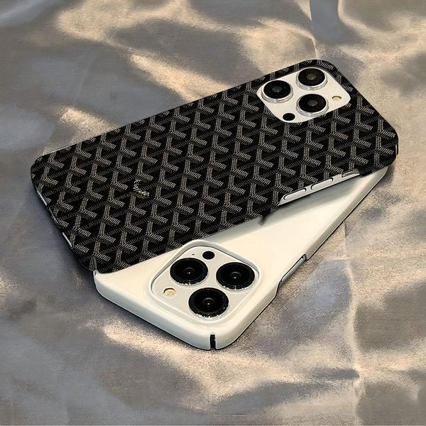 Étui de luxe AAA pour iPhone 17 16 15 14 13 12 11 Plus Pro Max Mini G-GGoyar--ddes – Coque rigide brillante HD avec film protecteur