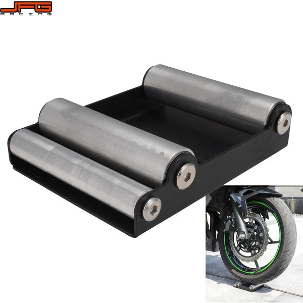 Support de nettoyage de pneus de moto, support de lavage de pneus, chaîne Portable, nettoyage Durable, rampe à rouleau, levage universel pour KTM Kawasaki Suzuki