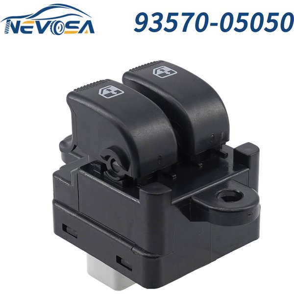 NEVOSA 93570-05050 Car Power Window Control Switch Master Button For Hyundai Atos Amica Mix Hatchback 1998-2016 9357005050 Car