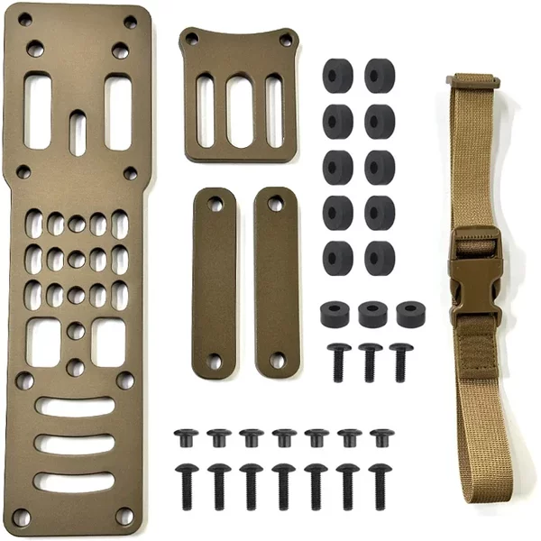 Taktische Metall Modulare Pistole Holster Adapter Holster Drop Bein Band Jagd Airsoft Quick Pull Ziehen Für QLS Plattform