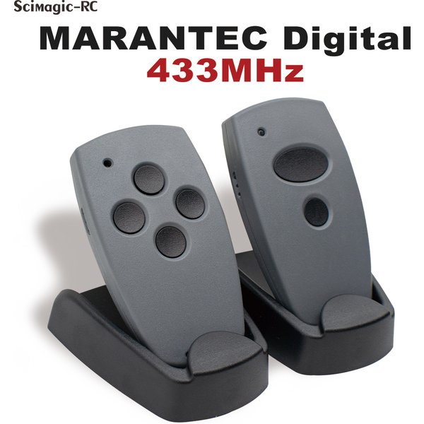Clone Marantec Digital D302 D304 382 384 211 212 224 313 Confort 220 250 252 433.92MHz Porte de garage Ouvre-porte de porte télécommandée
