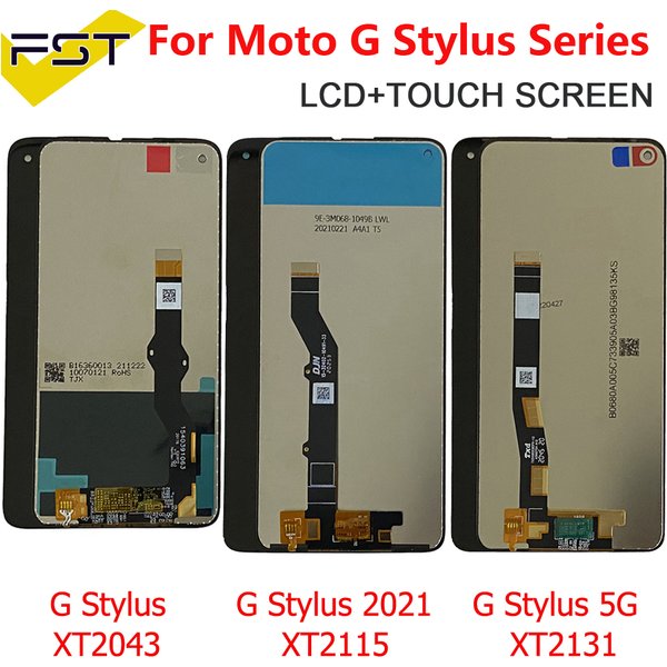 Écran tactile d'affichage à cristaux liquides pour Motorola Moto G, stylet 2021, compte à rebours 2115, compte à rebours 2043, 5G, compte à rebours 2131 2022