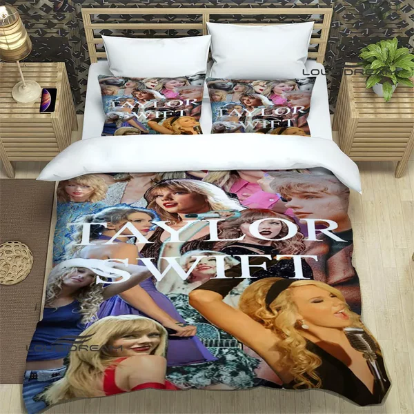 Singer Taylor Bedding Sets, Gifts For Her, Birthday Gift-image