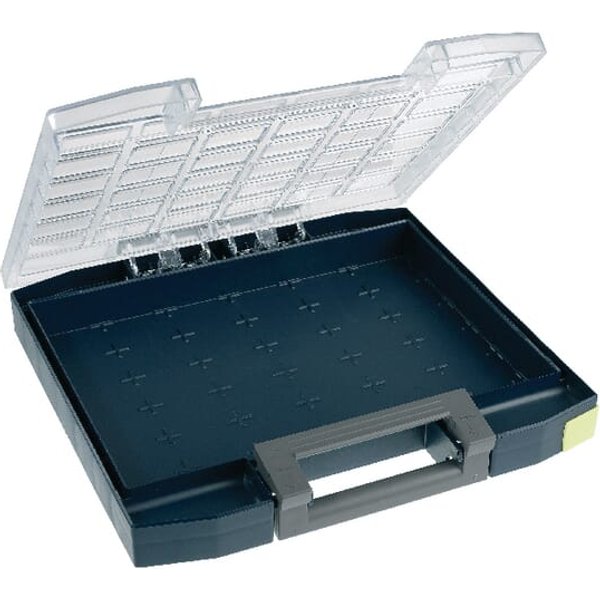 Raaco Assortment box 354x323x55mm, 8l capacity, blue polypropylene, Boxxser 55 6x6 138321
