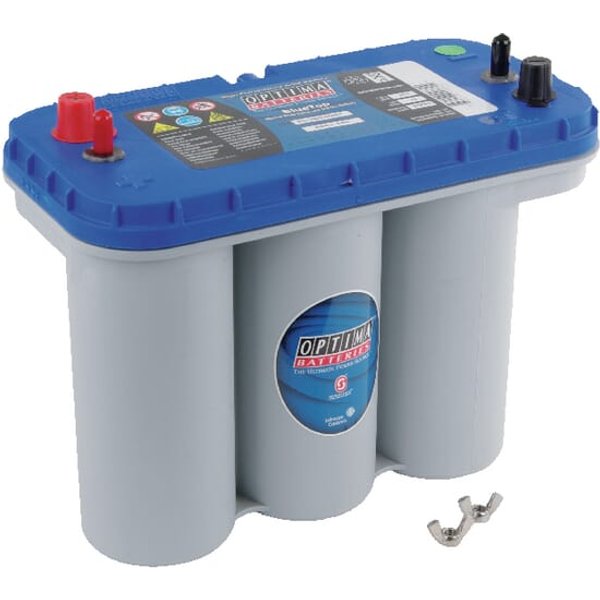 Optima Battery 12V 75Ah 975A AGM Blue Top 852188