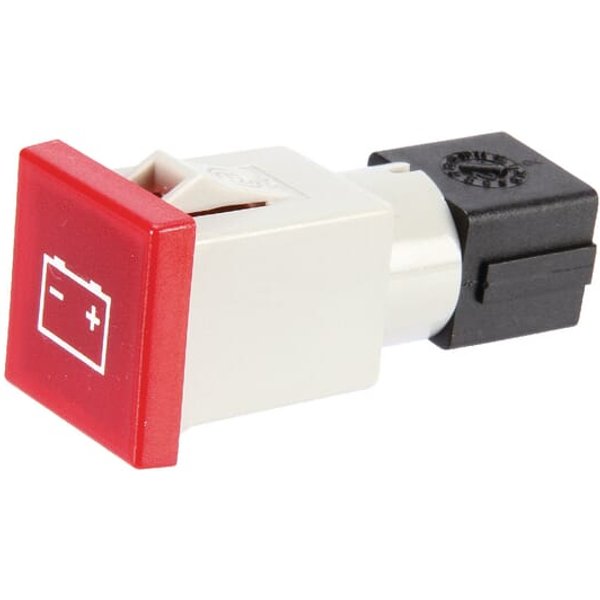Cobo Warning light square, 12/24V, red, bolt on, 22.5x22.5xCobo 09457000