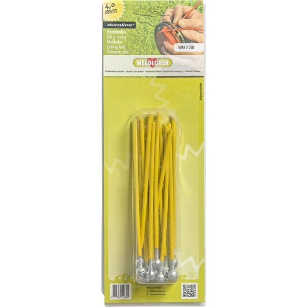 Weed Lover Trimmer line diameter 4mm yellow Weed Lover, Duraline WEE11050