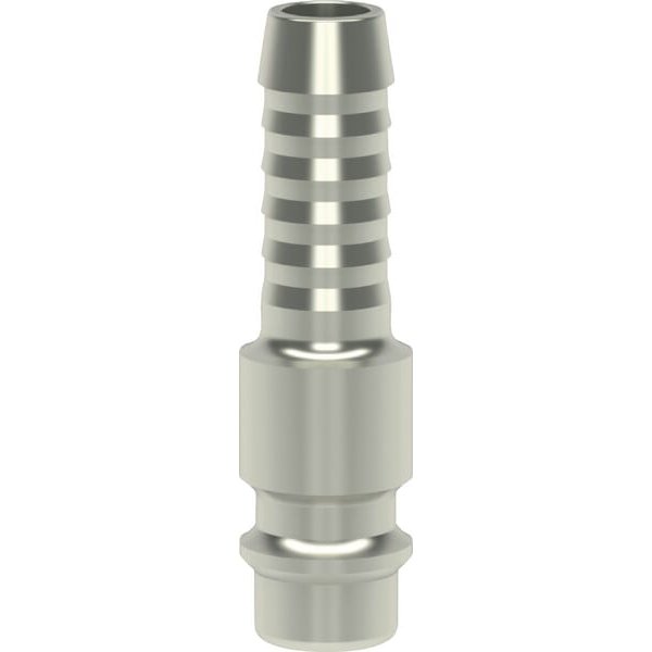 Lüdecke Male connector with 10mm hosetail ESIG10SS