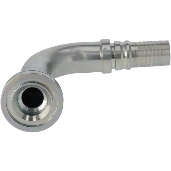Alfagomma Swage coupling 4SH-DN25 with flange diameter 54,0mm 90° H130 SFSH252090H130G2