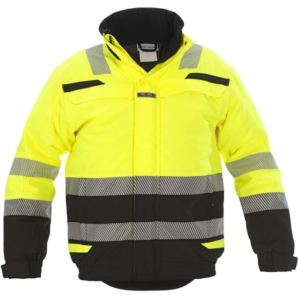 Hydrowear Pilot jacket Hi-vis, yellow-black, size 2XL, UK:44/EU:58-60, RS Line, Umag by 072396YB2XL