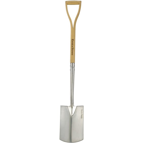 Kent & Stowe Stainless Steel Digging Spade, 110 cm 70100003
