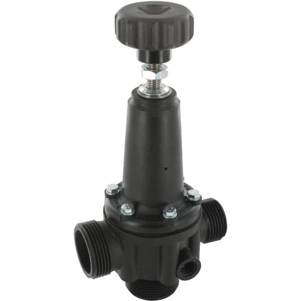 Polmac Pressure reg valve 1 1/4"x1"x1 1/4" 20bar 00200102