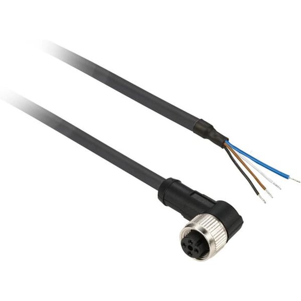 Telemecanique Sensor cable bent M8 4 pin, 2m XZCP1041L2