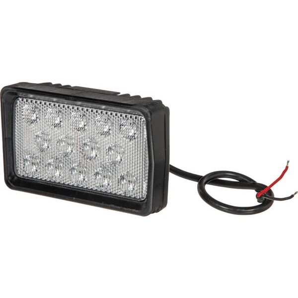 Kramp Work light RH LED, 21W, 2600lm, rectangular, 10-30V, white, 158x84x95mm, Flood, 14 LED's, LA10412