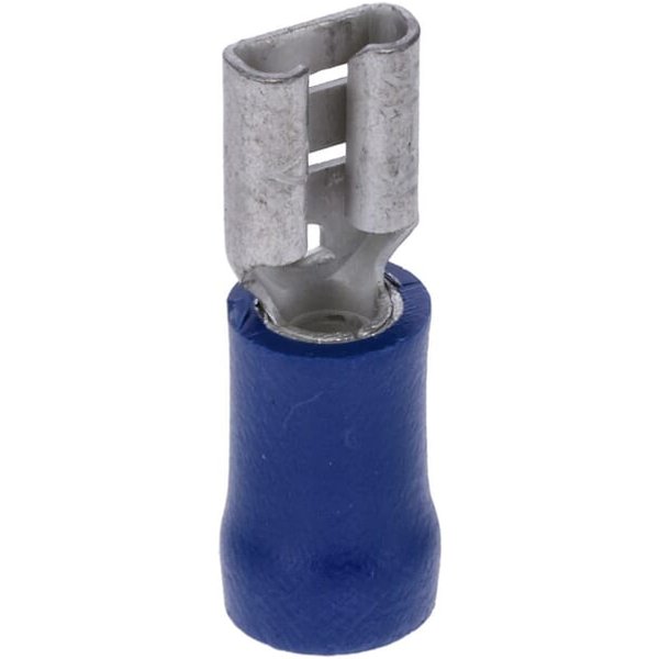 Kramp Terminal blade female, blue, 1.5-2.5 mm², 4.8x0.8mm, 100 pcs LA9062KR