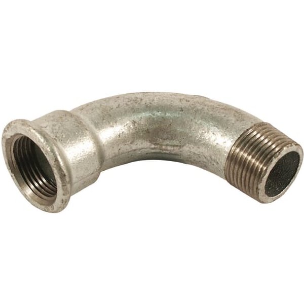 Kramp Elbow 90° fem./male galv. 4" FG14