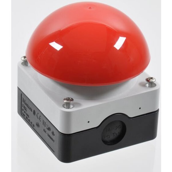 Eaton Red domed button FAKRKC11I