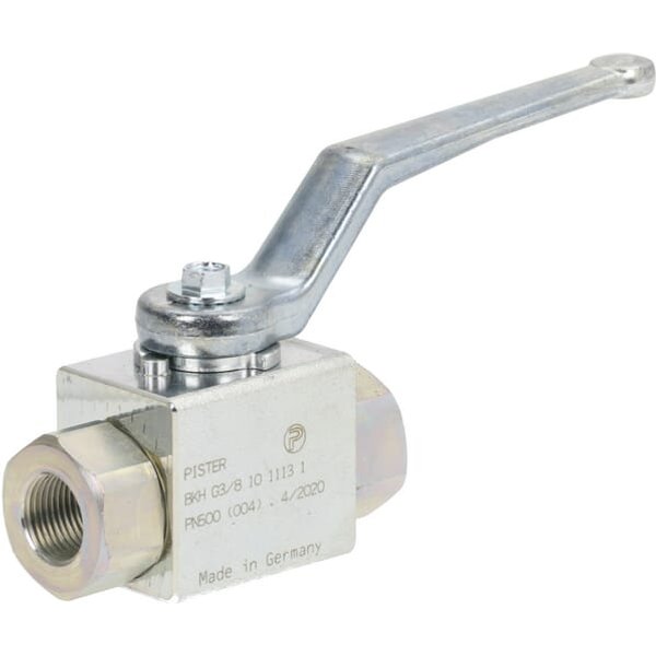 Pister Ball-valve 2-way 3/8 BSP KHR06