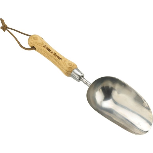 Kent & Stowe Stainless Steel Hand Potting Scoop, 33 cm 70100097