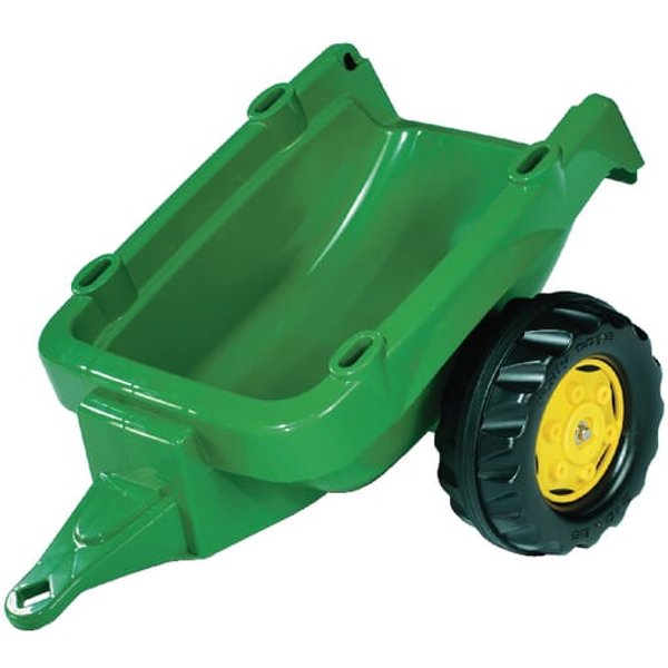 Rolly Toys Trailer, John Deere, green/yellow, from age 2.5, rollyKid by R12174