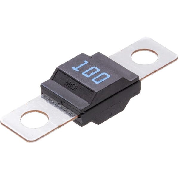 Fuse Strip 32V 100A Length 41mm blue Pack 1x SI20177