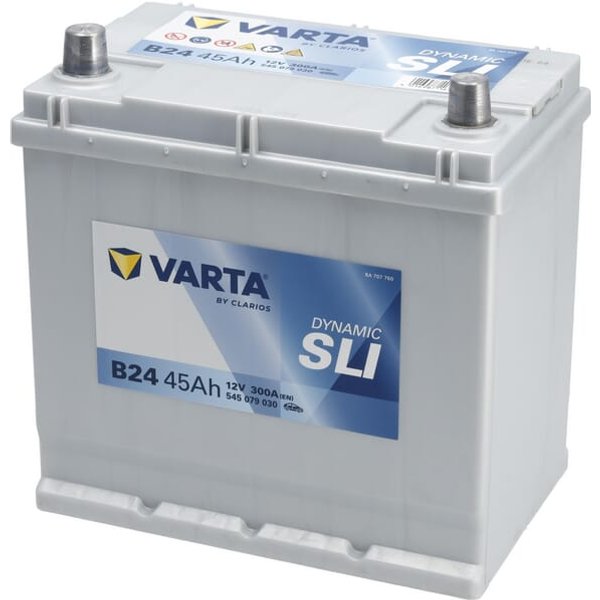 VARTA Battery 12V 45Ah 300A B24 VARTA Dynamic SLI 545079030