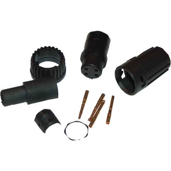 ConXall 4-Pole Female MiniConX Connector Housing CX62804SG
