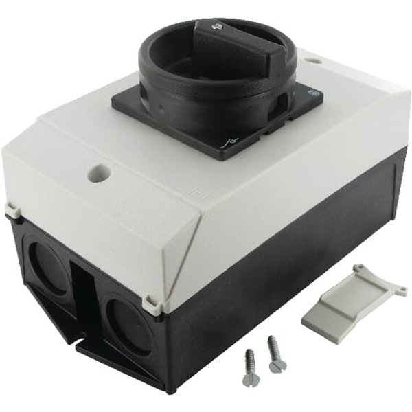 Eaton Rotary switch 3P, 25A, BK P125I1SVBSW